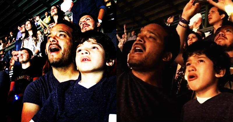 Significant Crying Video This Emotional Video Of A Special Kid Crying Tears Of Joy At A Coldplay ...