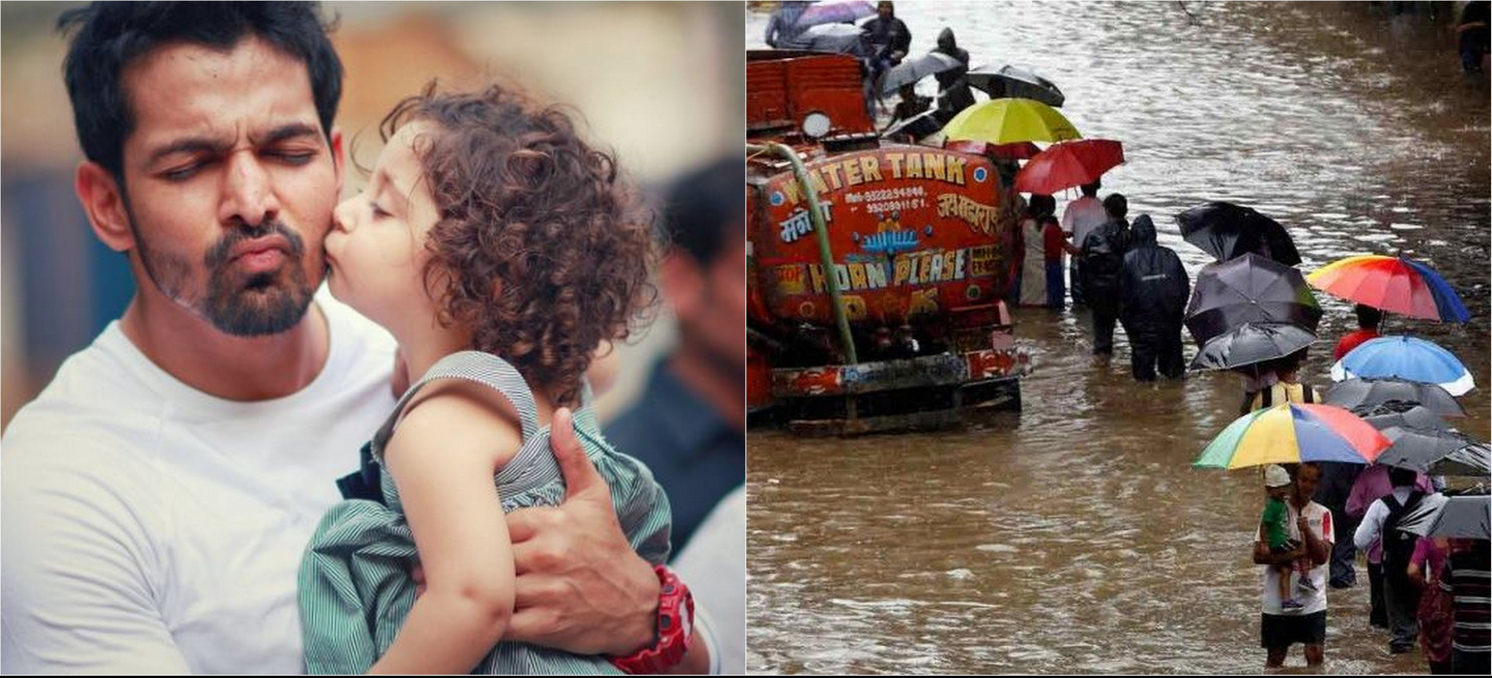 Harsh Rane Freind Harshvardhan Rane Helping People Stranded In The Mumbai Rains