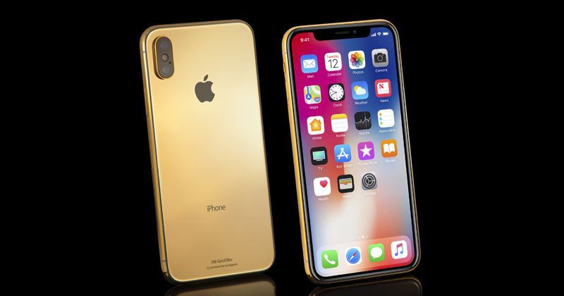 Heres A First Look At Apples Gold iPhone X And We Wonder Why It