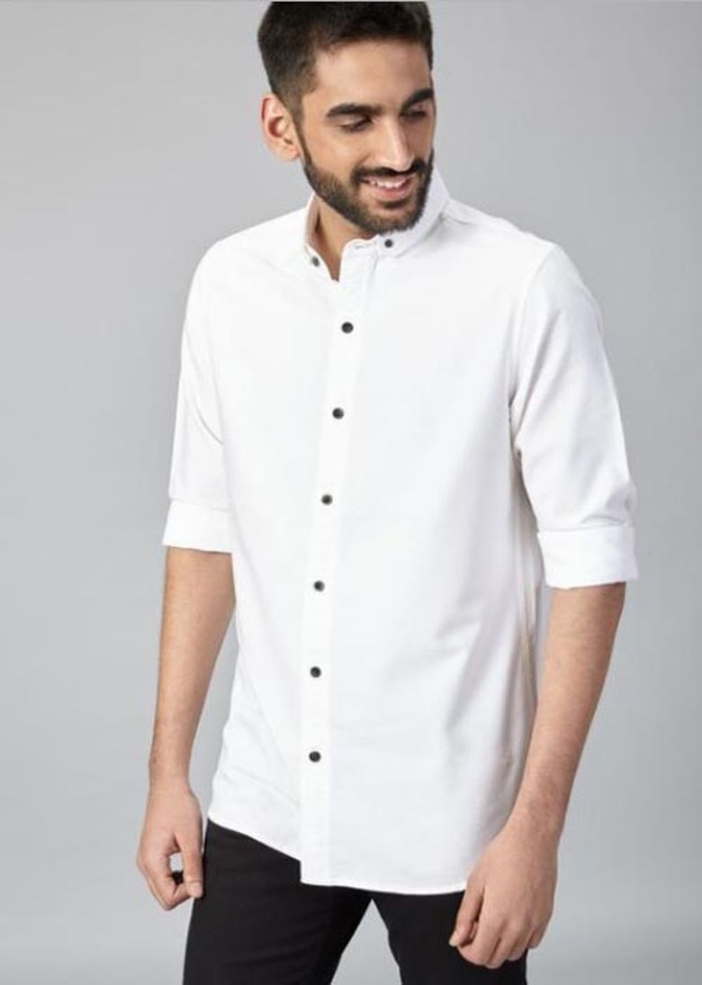 white dress shirt for interview Men's Formal Job Interview, Pure Cotton, Best Tailored Fitted (XX-Large) Clothing & Accessories from navy to charcoal to tan Can I Wear A Short
