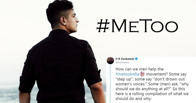 Metoo Line Thread This Viral Twitter Thread Is Clearing Out The Confusion On How Men Can ...