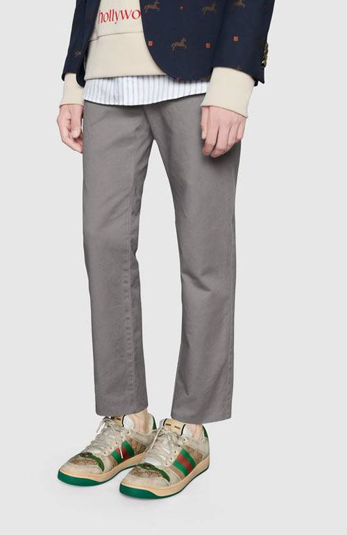 Gucci Just Launched Dirty Sneakers That Cost More Than The Rent Of