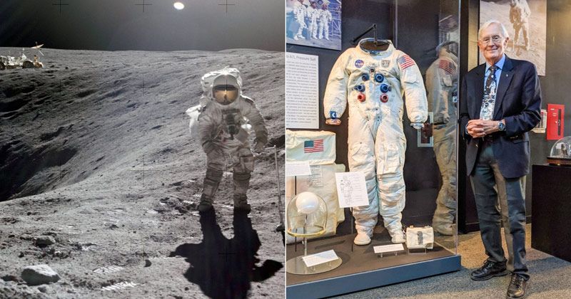 This Astronaut Tried To Do A High Jump On The Moon