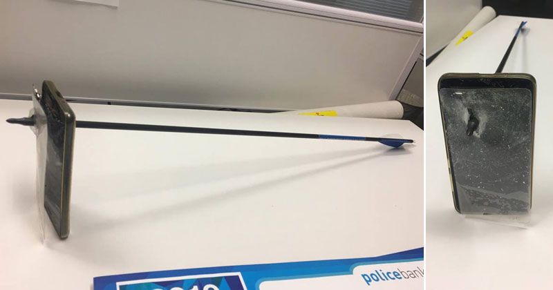 A 43YearOld Man Survived A Bow Arrow Attack Thanks To His Smartphone