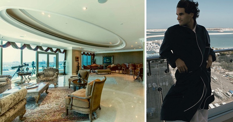 Roger Federer's $16M Penthouse In Dubai's Most Exclusive Tower Is A Paradise We Can Only Dream Of