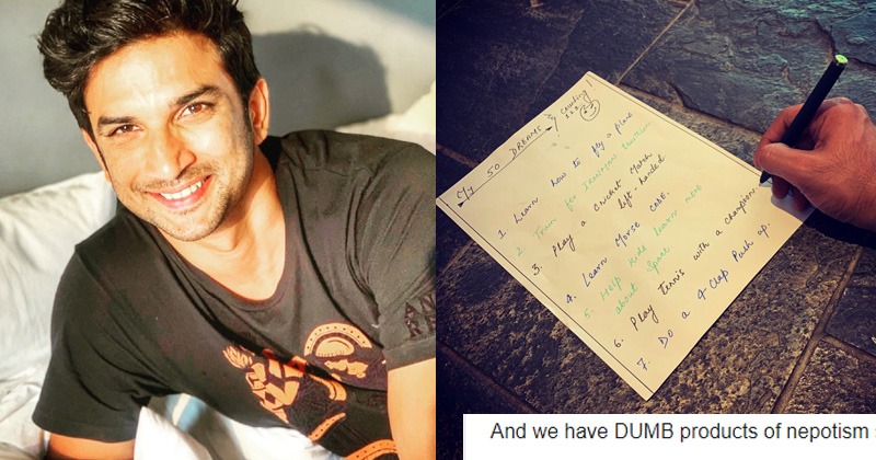 Sushant Singh Rajput's Old Video Shows He Was Ambidextrous Too & People ...