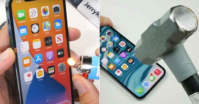 Destrying Ios YouTubers Just Can't Stop Dropping & Destroying The iPhone 12 In The ...