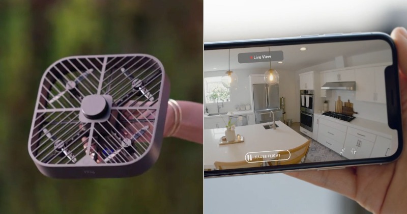 Flying Security Camera Amazon Announced A Flying Security Camera That Flies Around The House ...