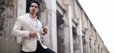 sachin and babi light blue dress Best Ideas of Classic Fashion Style Man main image 1