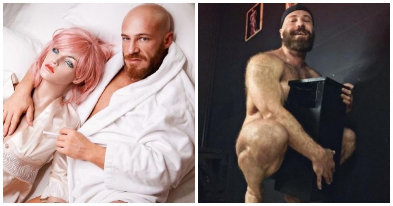 Kazakhstan Body Builder Yuri Who Married A Sex Doll Is In Love With An  Ashtray