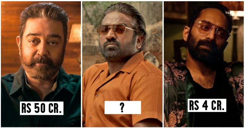 Vikram Rathod Cast Vikram: Salaries Of Kamal Haasan, Vijay Sethupathi & Other Cast Members ...