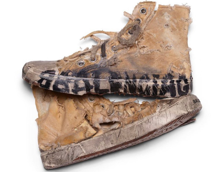 balenciaga trash shoes