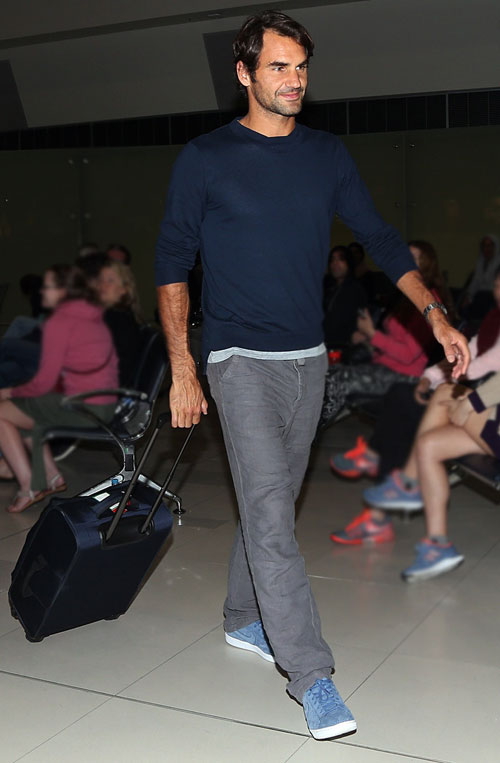 roger federer casual wear
