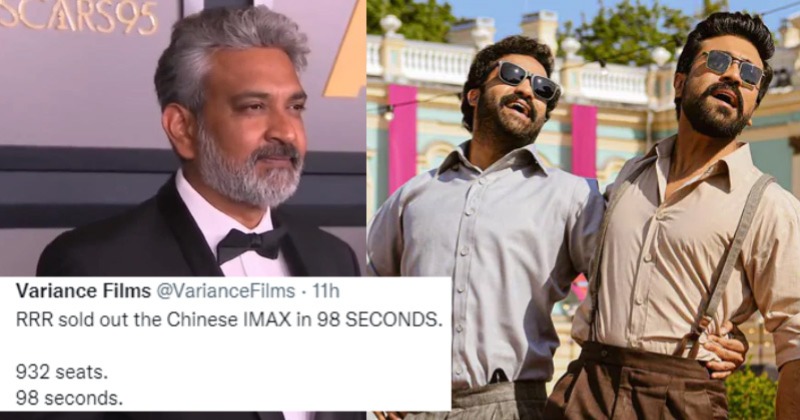 Number Rrr Rajamouli’s ‘RRR’ Makes History, Sells 932 Tickets In 98 Seconds At ...