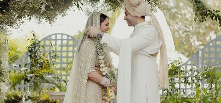 Unseen pictures: Parineeti Chopra & Raghav Chadha pull off a 'minimal'  aesthetic wedding