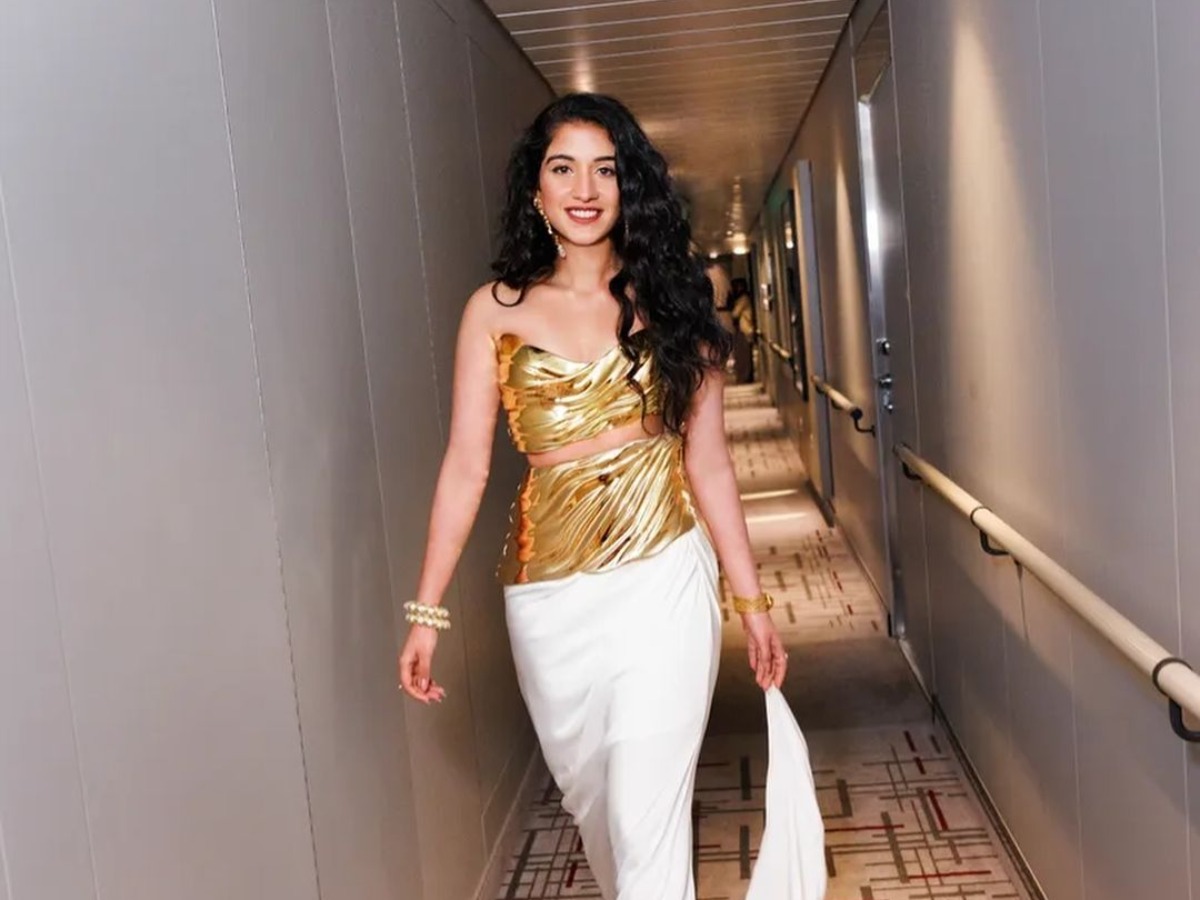 anant ambani gold dress price Anant Ambani's sangeet outfit featured real gold zari embroidery. Here's how it was made