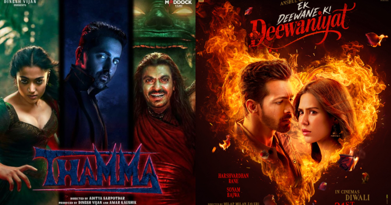 Thamma Ek Deewane Ki Deewaniyat BO Predictions Ayushmann Harshvardhan To  Get Top Openers