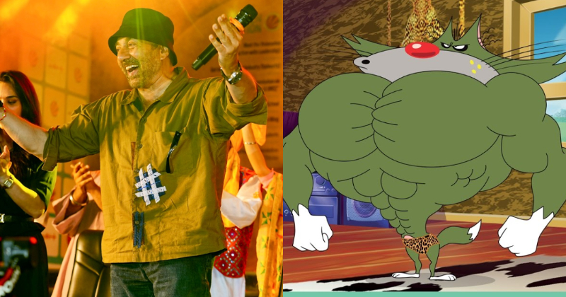 Sunny Deol Channels His Inner Jack From Oggy & The Cockroaches With 'Duniya Ka Papa'; Watch