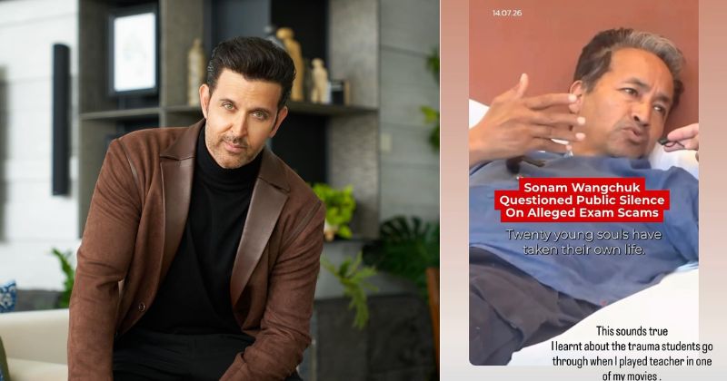 'Sounds True' Hrithik Roshan Gets Called 'Star with Spine' After Supporting Sonam Wangchuk