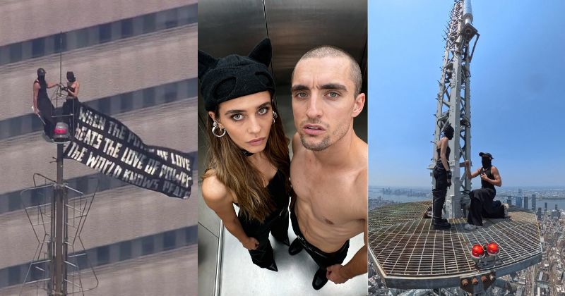 Angela & Ivan's Viral Empire State Proposal Proves That Trust Always Trumps Romance