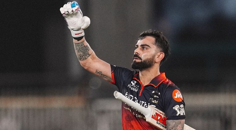 Virat Kohli's Flying Kiss to Anushka Sharma After Winning IPL 2026 Is the  Best Thing Ever
