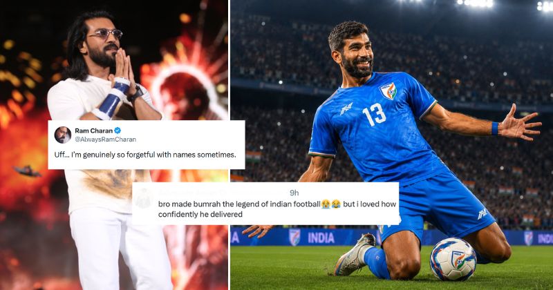 Ram Charan Mistook Jasprit Bumrah For A Footballer — Memes Followed, So Did An Apology