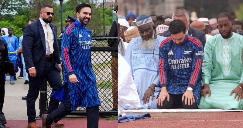 Zohran Mamdani's Arsenal Kurta Shows The Male Need To Wear A Jersey Everywhere