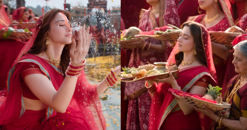 The Vvaan Unveils Bollywood's First Chhath Song With Chhathi Maiya Ft Sidharth & Tamannaah