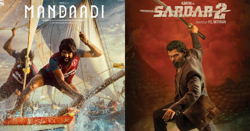 Soori Stuns Karthi at the Box Office! Mandaadi Opens Bigger than Sardar 2 Despite Releasing in 1000 Shows Less
